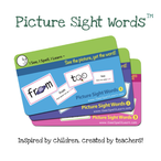 Picture Sight Words flashcards
