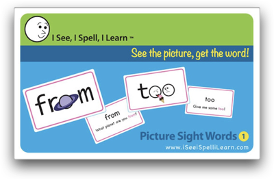 Picture Sight Words™ - Flashcards - Sets 1, 2 & 3 Combo Pack